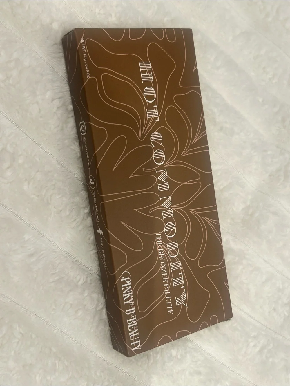 PINKY B COSMETICS Hot Commodity Bronzer Palette NIB Vegan Makeup